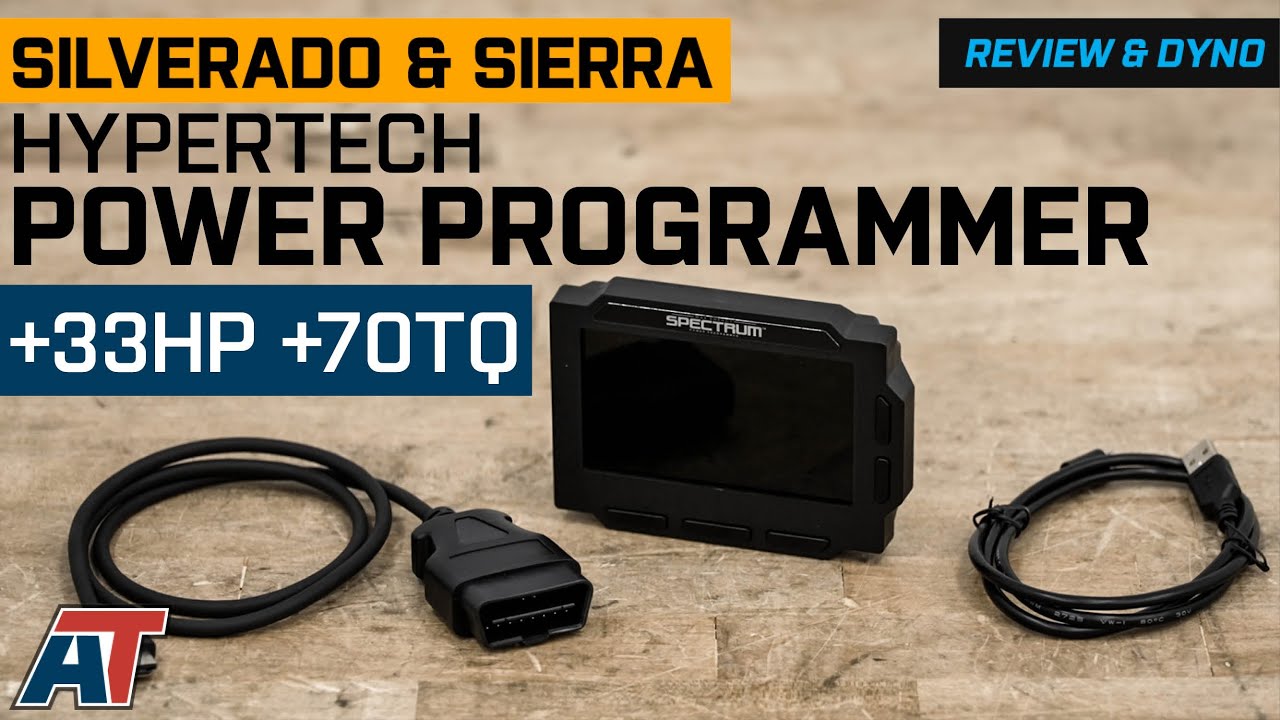 2007-2018 5.3L Silverado & Sierra 1500 Hypertech Max Energy Spectrum Power Programmer Review  & Dyno