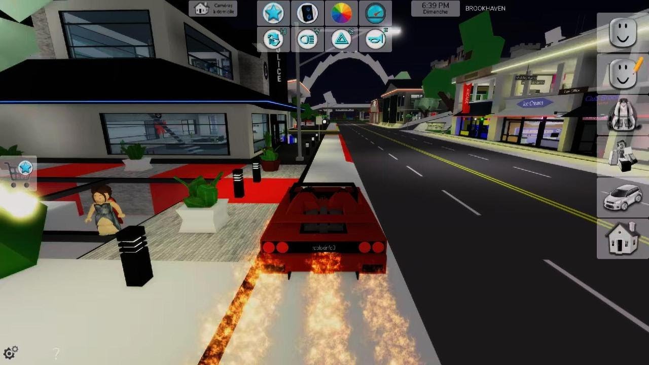 Roblox test des voitures maisons hélicoptères !!!