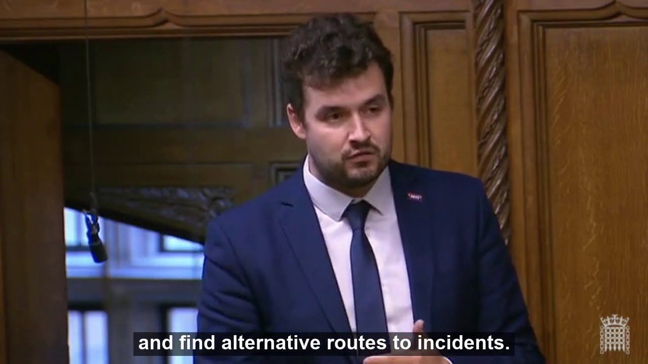 Elliot Colburn MP asks about road closure schemes and emergency vehicles