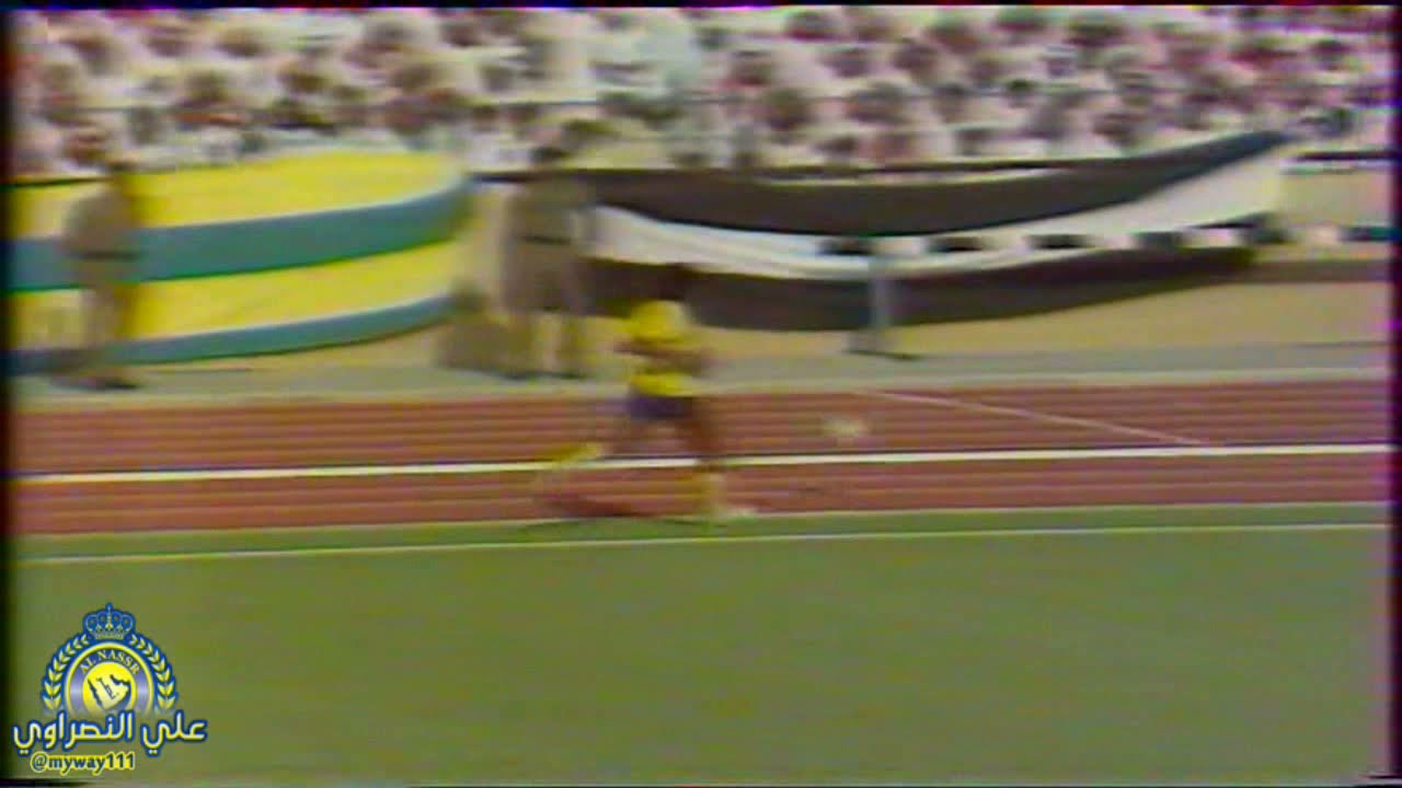النصر Vs هجر (4-1) كأس الملك 1987 | مباراه كاملة |