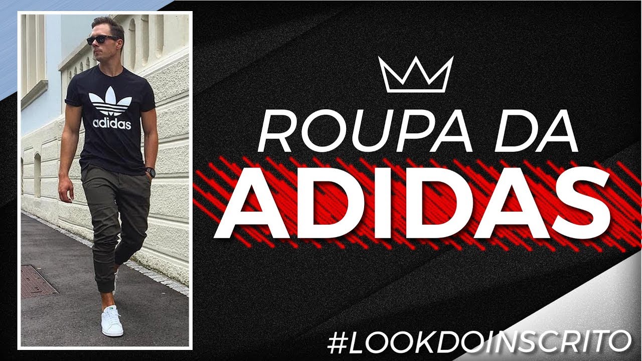 Como usar ROUPA DA ADIDAS num visual athleisure