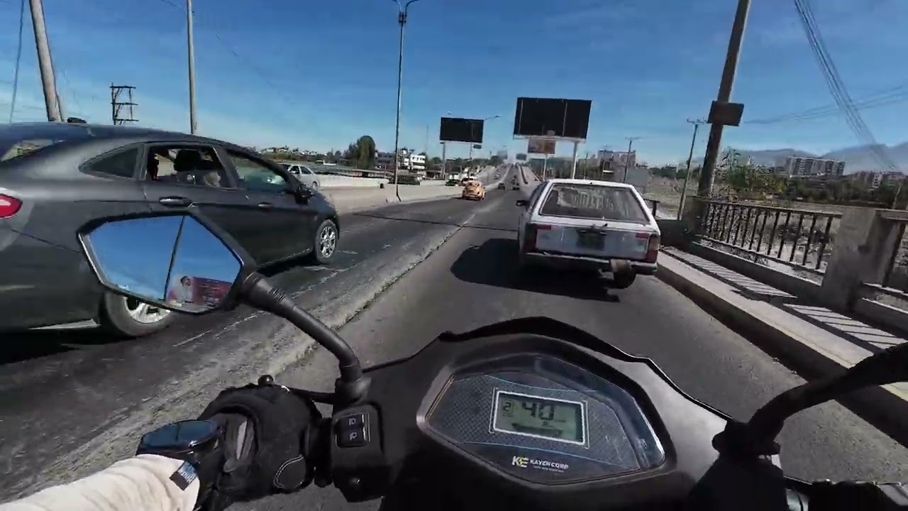 Primeras impresiones de moto el&eacute;ctrica Luyuan HWW - KAYENCORP