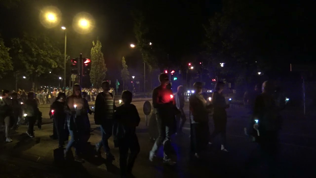 Eindrücke von der Lichterprozession zu Mariae Himmelfahrt in Fulda 2022