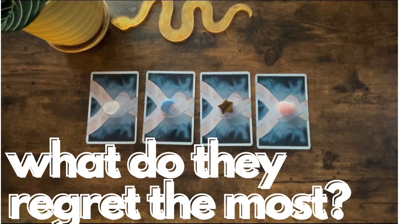 what is their biggest regret? [ tarot pick a card ]