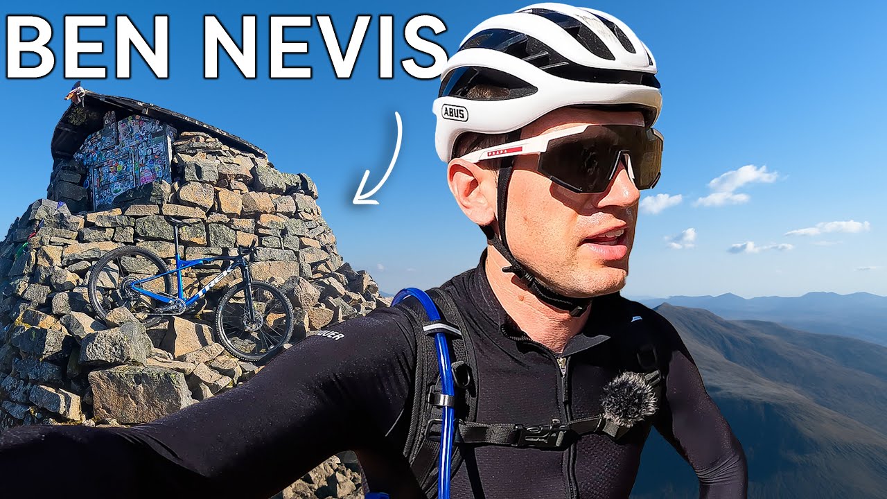Cycling to the Peak of the UK's HIGHEST MOUNTAIN