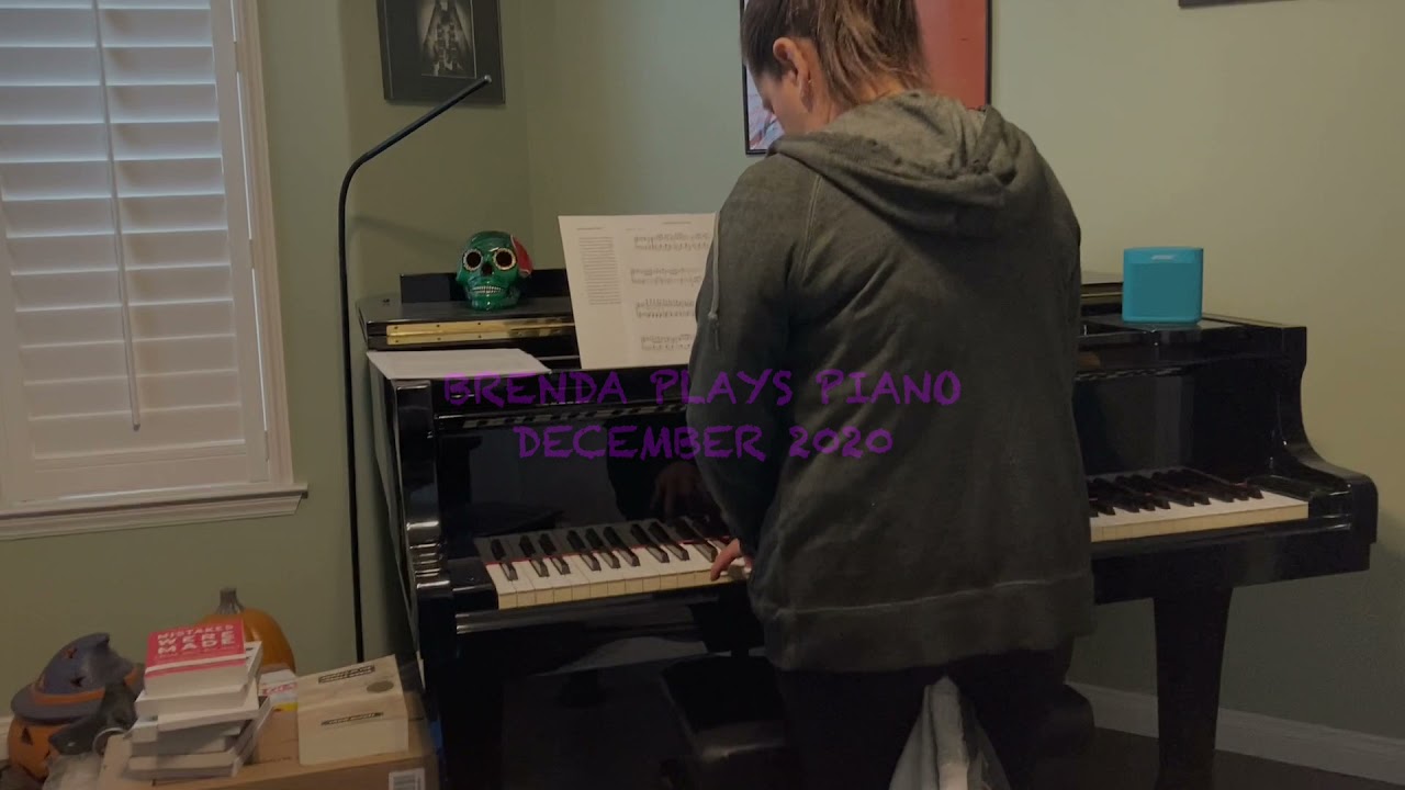 Brenda Plays Piano