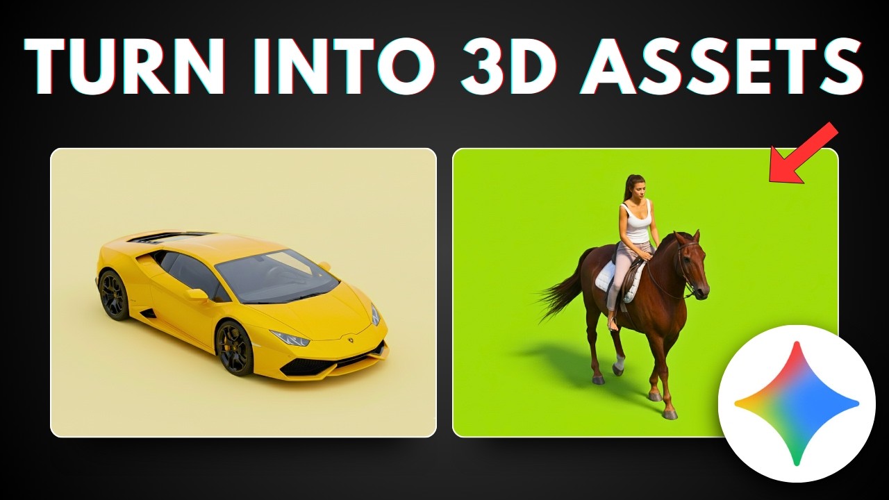 How to Turn Your Photo into 3D ISOMETRIC View with Gemini AI