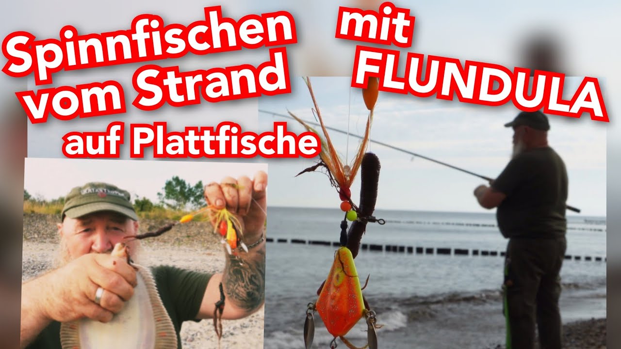 Spinnfischen auf Plattfische - FLUNDULA GEHT STEIL -  Angeln vom Strand