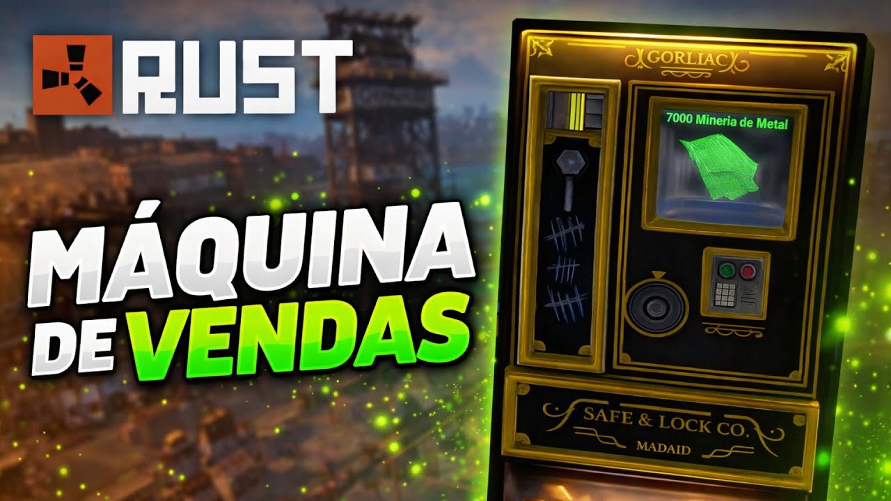 DOMINEI o MERCADO do servidor com a MÁQUINA DE VENDAS DO RUST