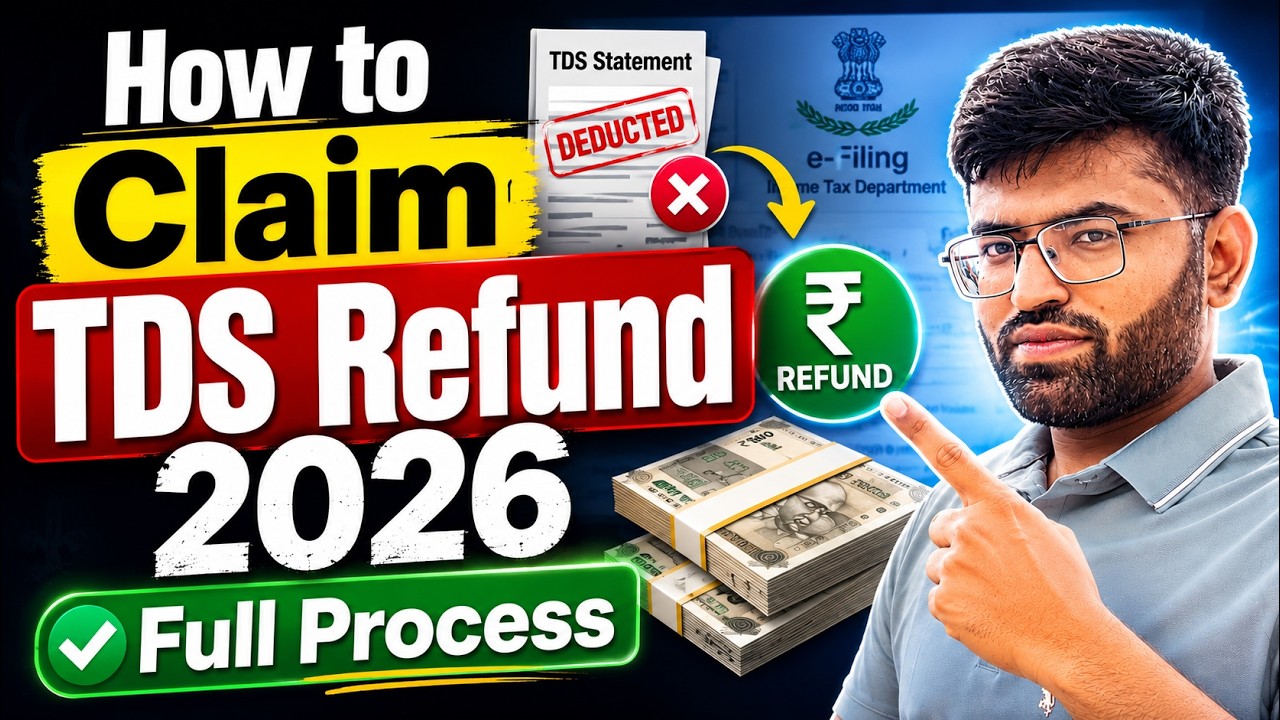 How to Claim TDS Refund 2026 | Full ITR-4 Process for Business, Freelancer & Contractor