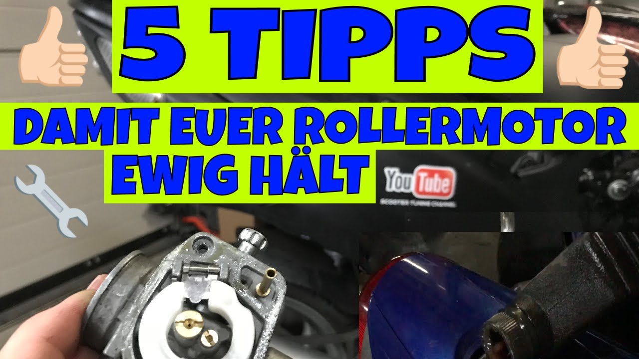 [FAQ] 5 Tipps damit euer Roller Motor ewig h&auml;lt / 45.000+ km mit dem ersten Zylinder