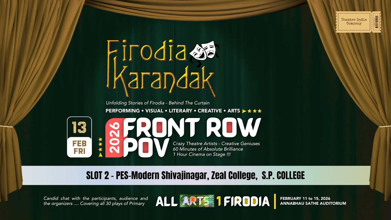From Green Room to Grand Stage, FIRODIA KARANDAK 2026 | PES- Modern, Zeal College, SP College.