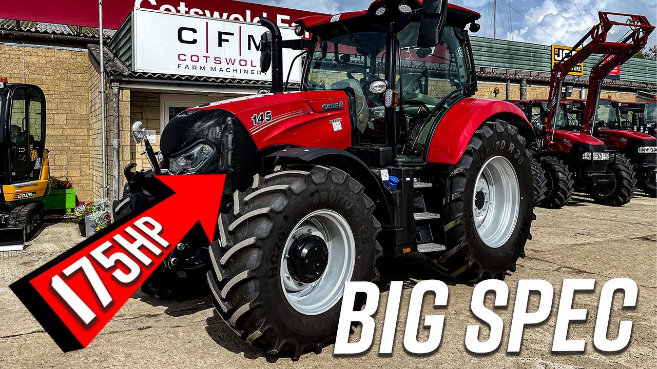 Case IH Maxxum 145 Semi-powershift walk round