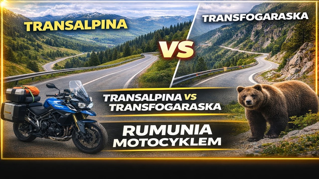 Bałkańska przygoda na motocyklu cz.2 – Transalpina, Transfogaraska i niedźwiedzie