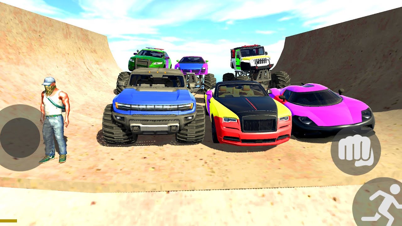 Frenklin Play 💥🤩 Mega Ramp Challange 🔥🥶!!  Indian Bike Driving 3D !! New Update Gameplay 