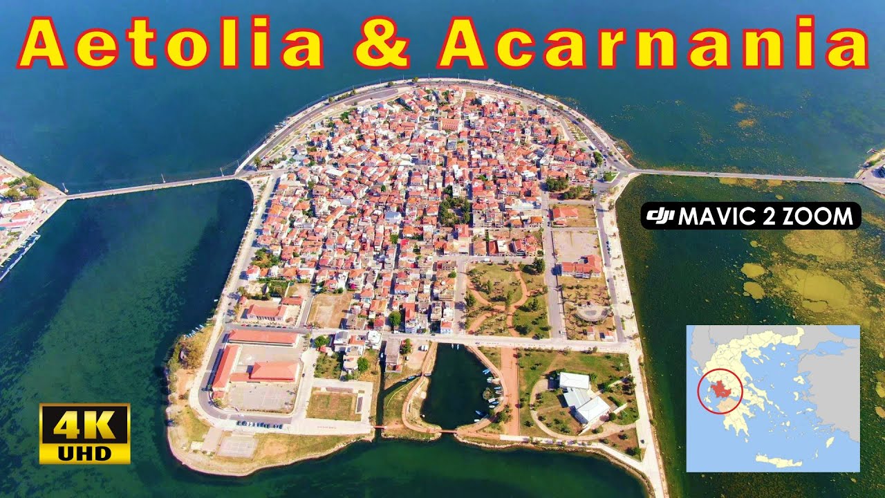 Aetolia & Acarnania from above - DJI mavic 2 zoom