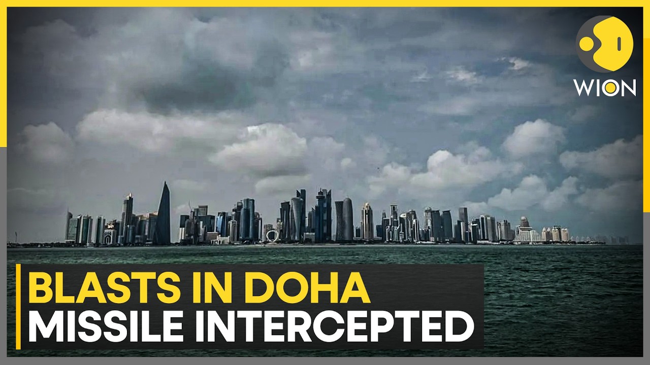 US-Iran War: Explosions Rock Doha Amid Regional Tensions, Multiple Blasts Reported | WION