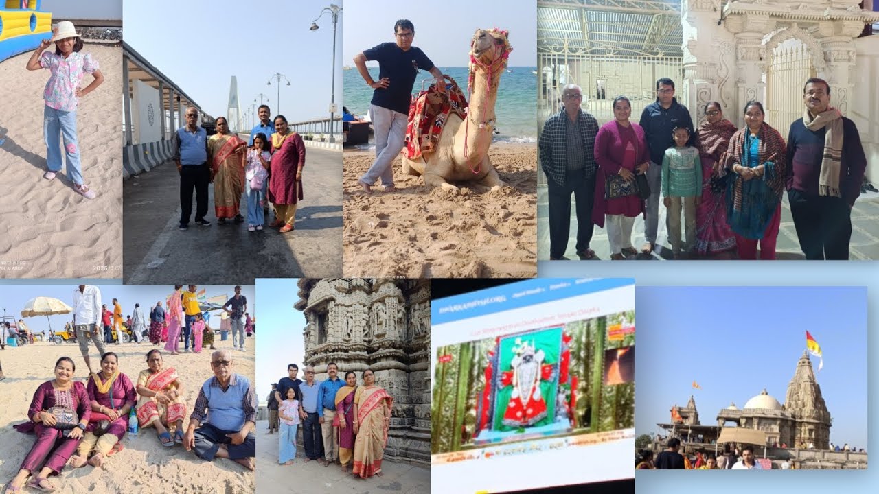 Part -3 Dwarka dorson,dekhlam osadharon akta beach,roilo jaiga related onek Kahini#dwarka#banglavlog