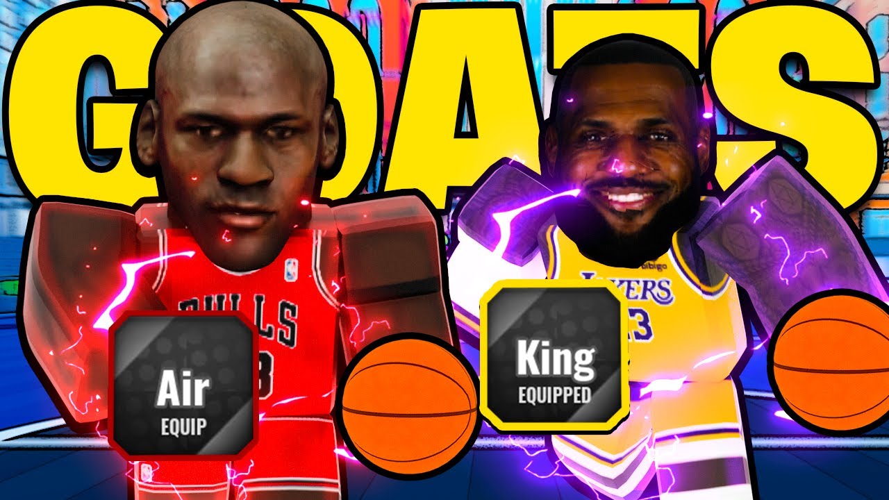 2 GOATS Unite the Past and Future of GREATNESS and DESTROY BALLERS in Basketball Zero (Roblox)
