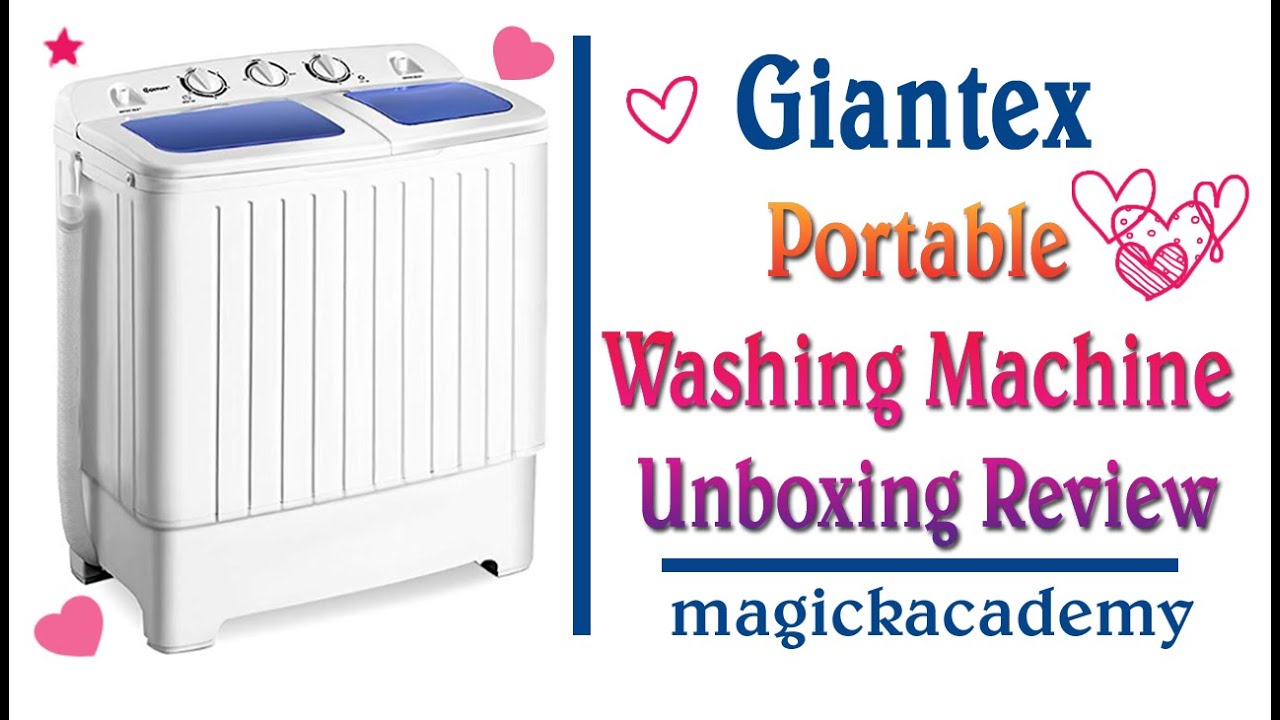 Giantex Portable Washing Machine Unboxing Review, COSTWAY WASHING MACHINE