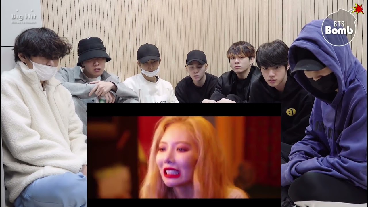 BTS react to Hyuna -Lip & Hip