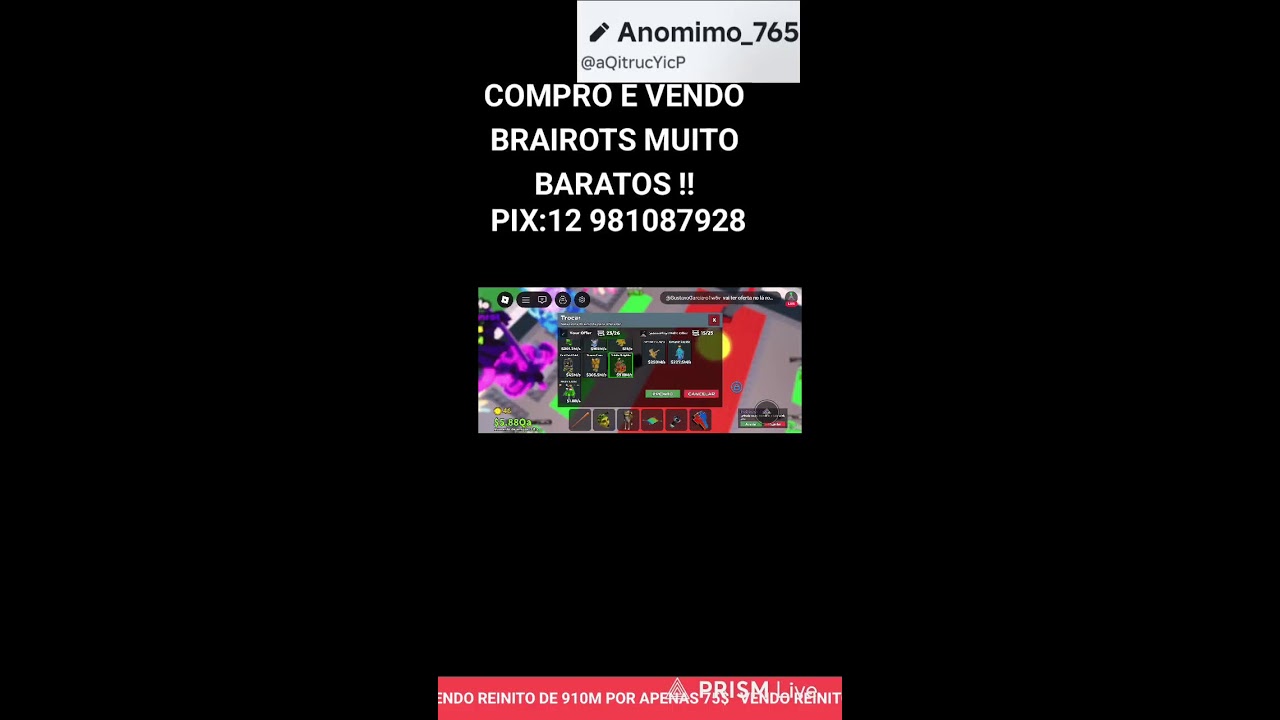 Transmissão ao vivo de anonimo_pvp00