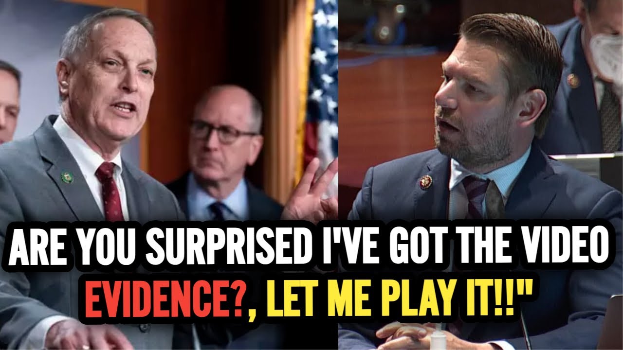 Eric Swalwell & Entire Democrats Hides Their In SHAME As GOP Congressman Andy Biggs Plays Videos.