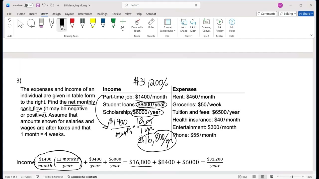 MAT 126 L8 Managing Money