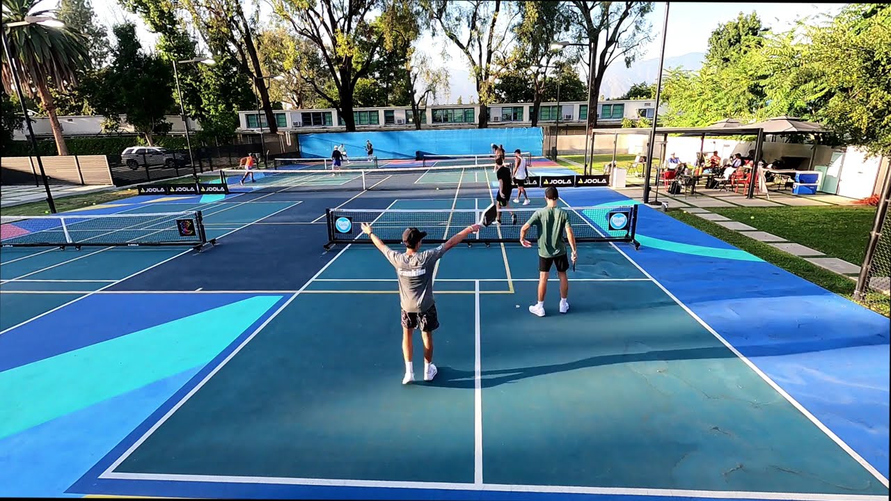 Bad Pickleball Pro Level Rec 6.0+ DJ Young Erik Pailet Hayden Patriquin Matt Baca 2 games