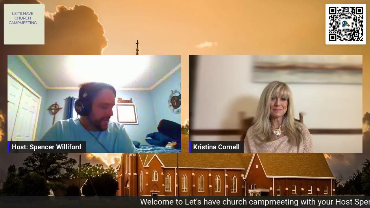 Let's go to church Host Spencer Williford Guest Kristina Cornell-Westfall