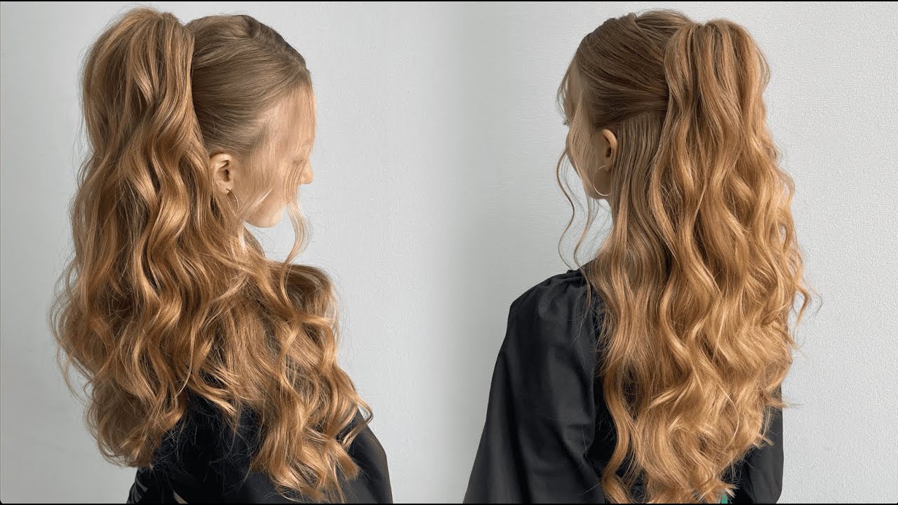 The ABSOLUTE BEST Half Up Half Down Volumous Bridal Hairstyle