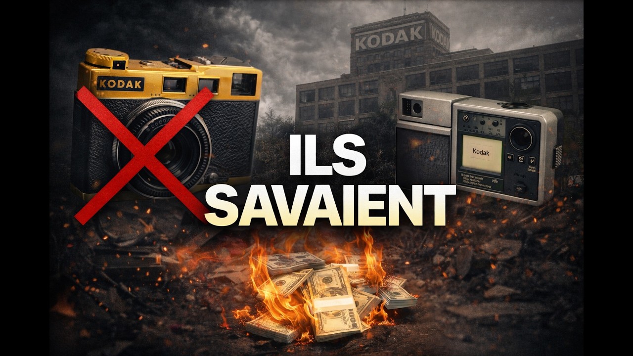Kodak a inventé le numérique… puis s’est suicidé stratégiquement