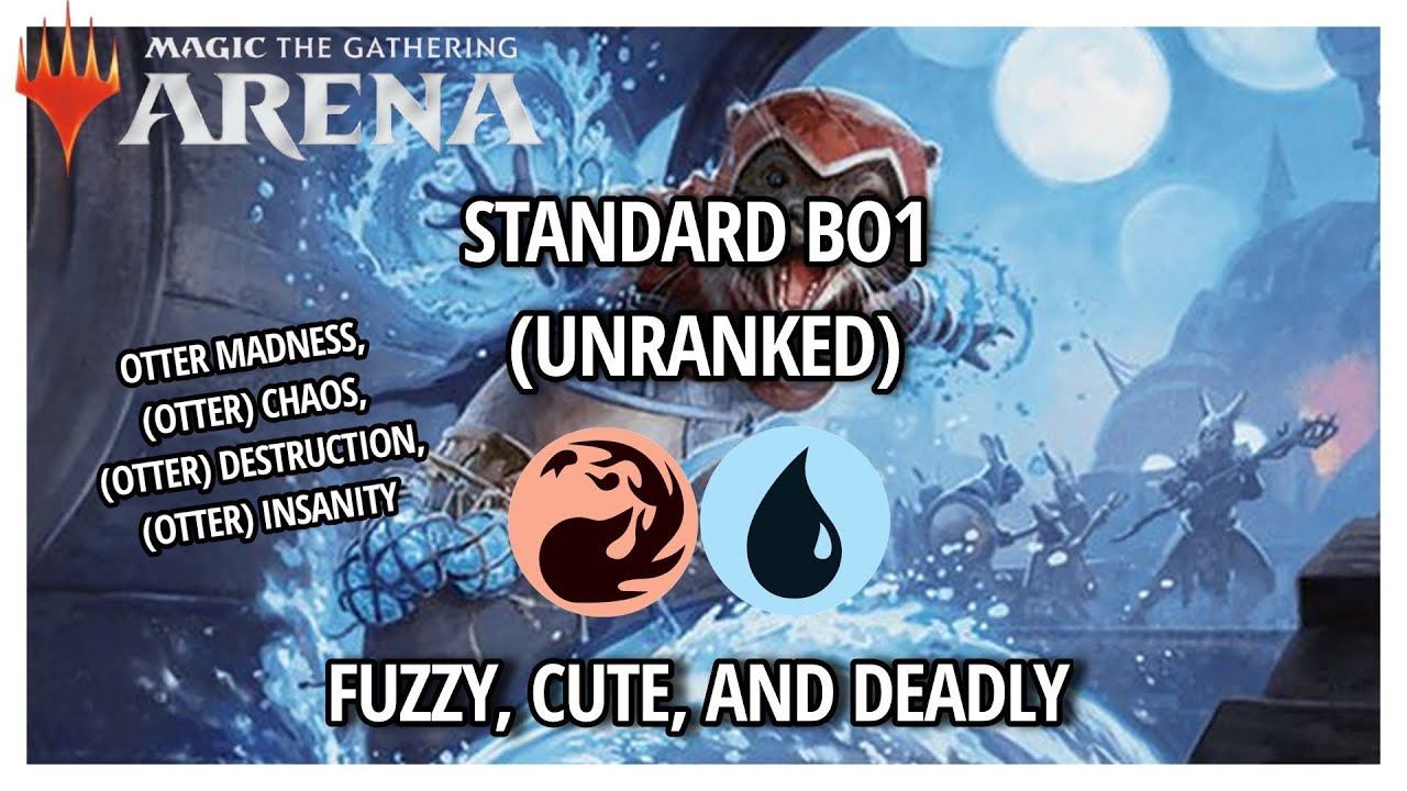 SWEET, CUTE, AND COOL LIL' OTTER DECK - MTG ARENA - STANDARD BO1