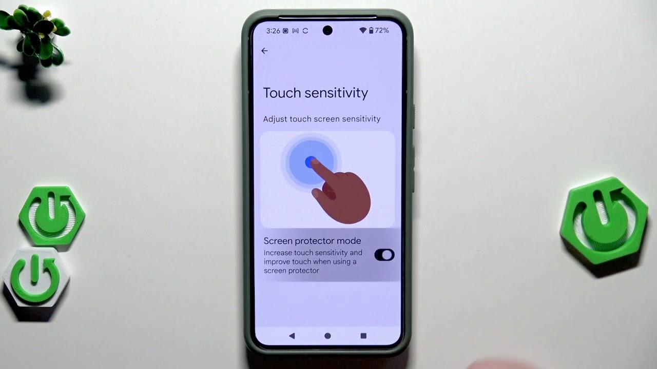 Android 16: How to Increase Touch Sensitivity