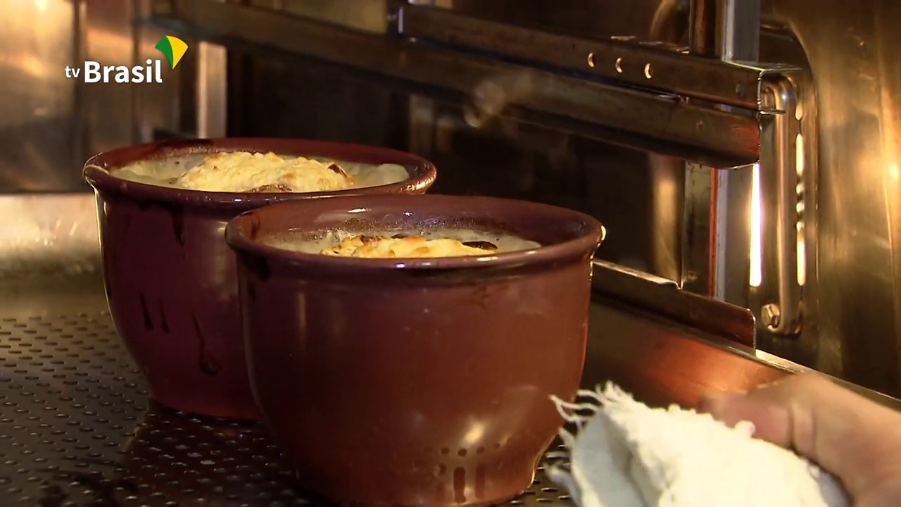 Sopa de cebola tradicional da Ceagesp