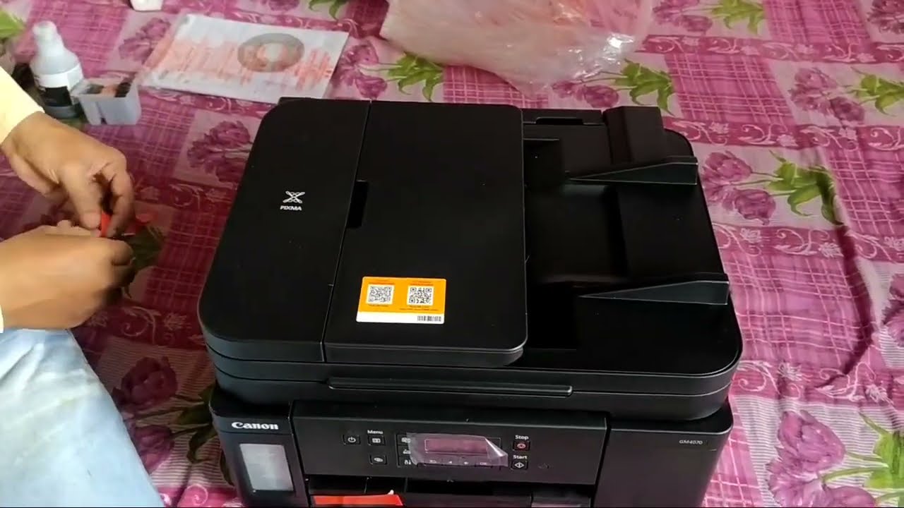 УСТАНОВКА И ДЕМОНСТРАЦИЯ CANON GM4070