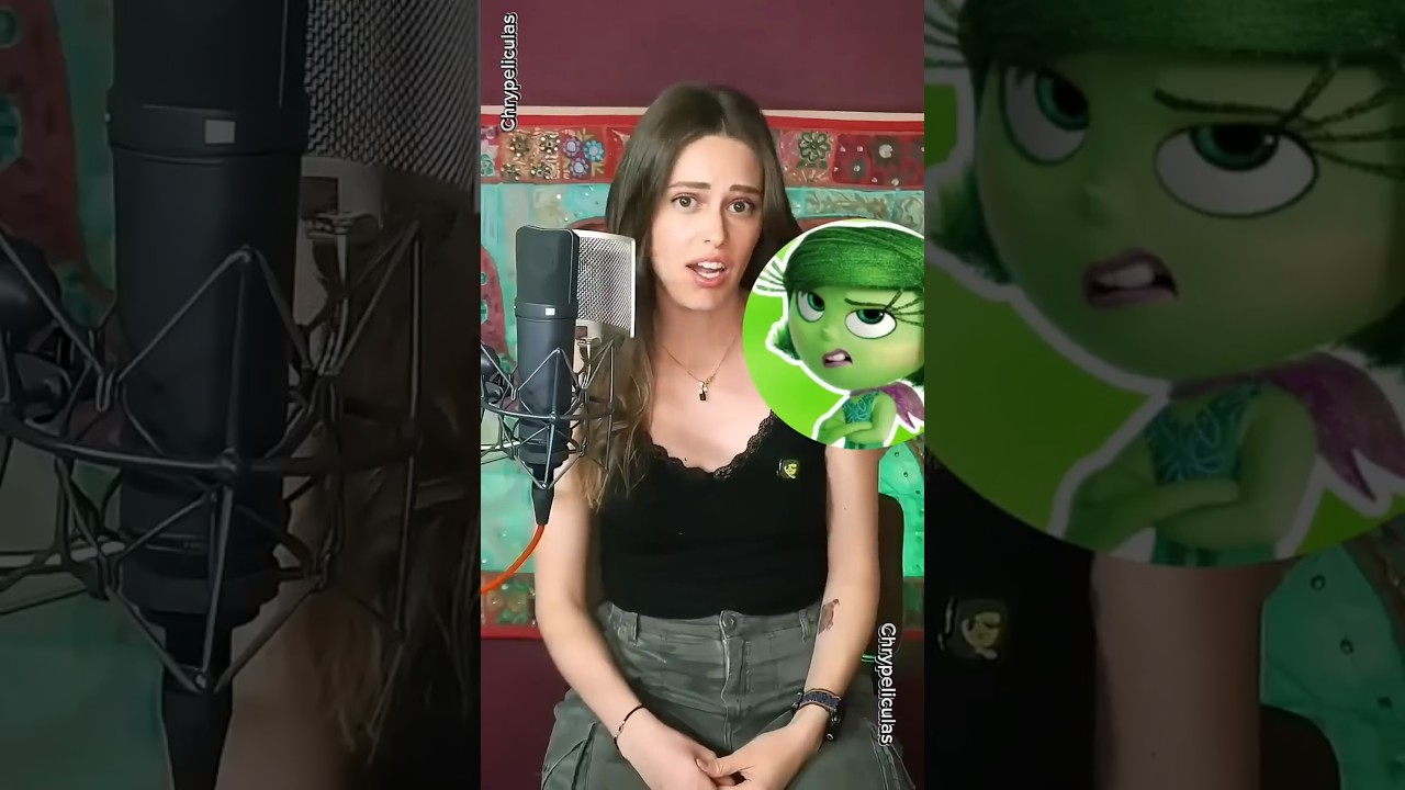 Las voces de intensamente 2 /  actores de doblaje latino #disney #shorts #doblaje #video