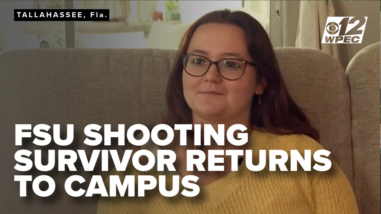 FSU shooting survivor returns to campus, defying odds and reclaiming her future