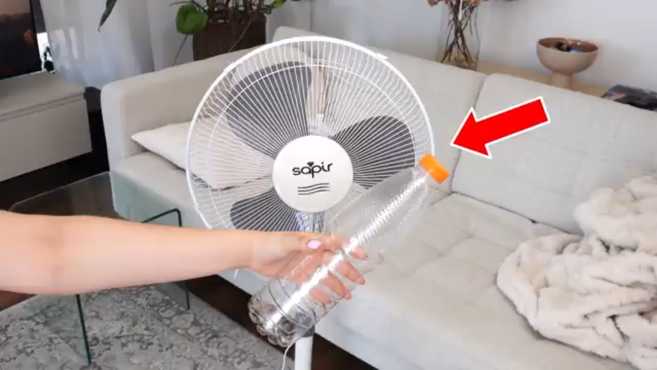 Fabrique un climatiseur maison en 15 minutes avec cette astuce