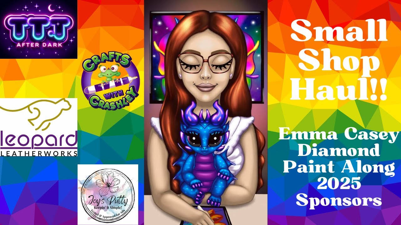What’s Inside? Unboxing Magic from Our Amazing Sponsors! 📦✨ | Emma Casey DP Along 2025 | Episode 6
