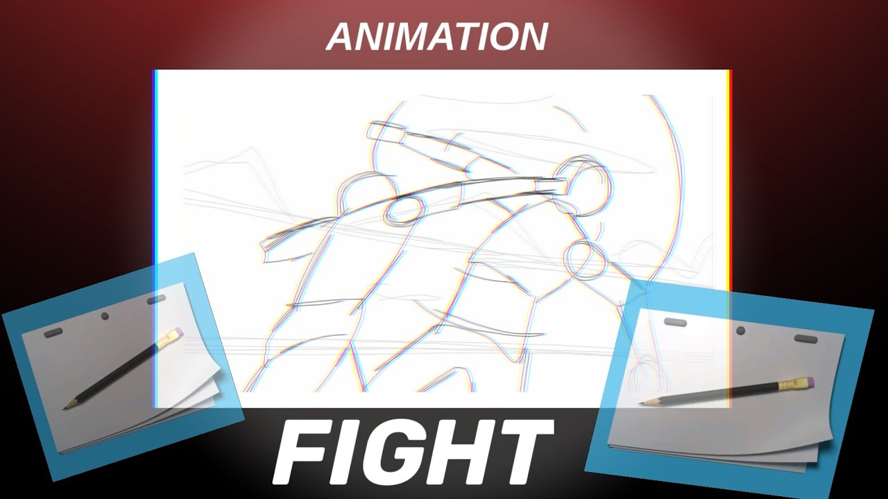 COMO FAZER ANIMAÇÃO DE LUTA PELO CELULAR #animation #digitalart #drawing