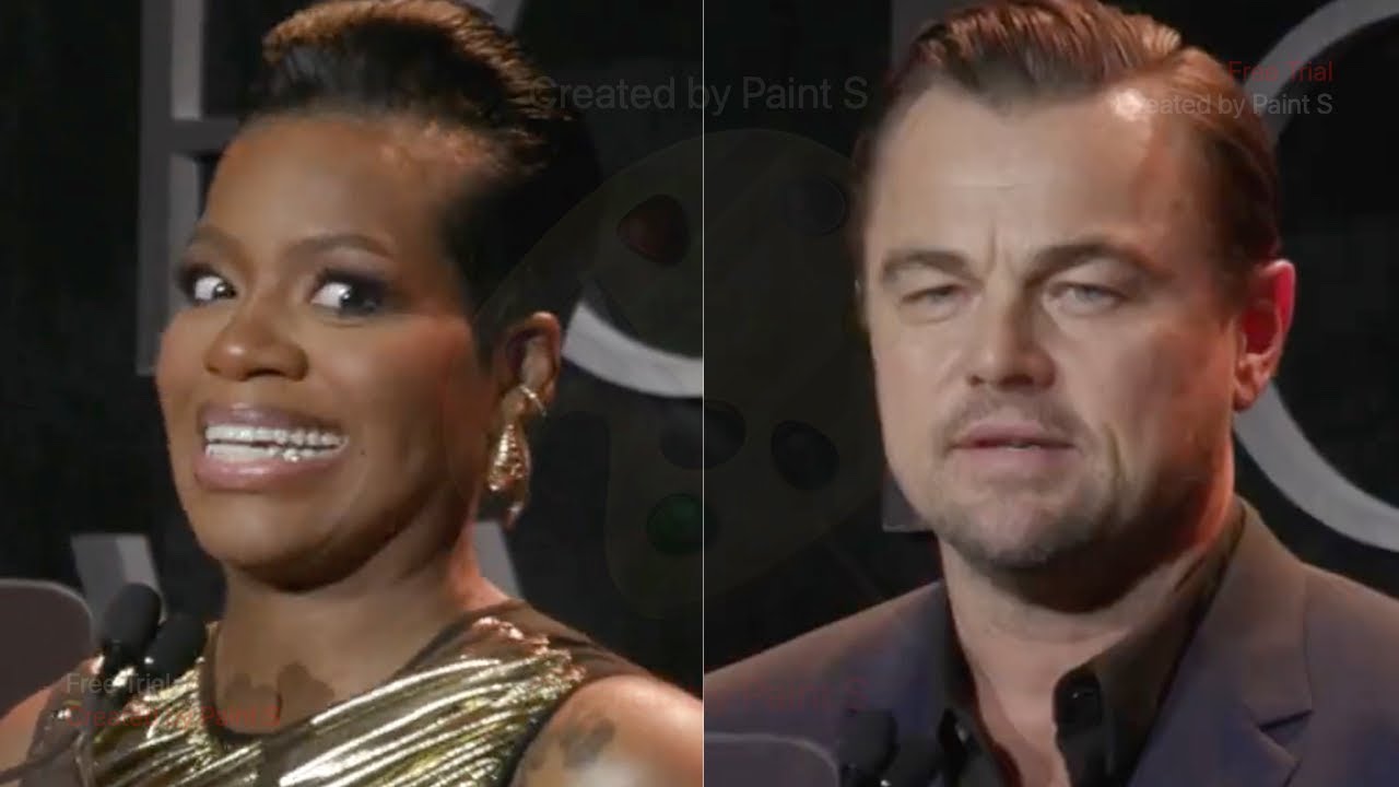 Fantasia Spots Leo DiCaprio In Crowd During Speech