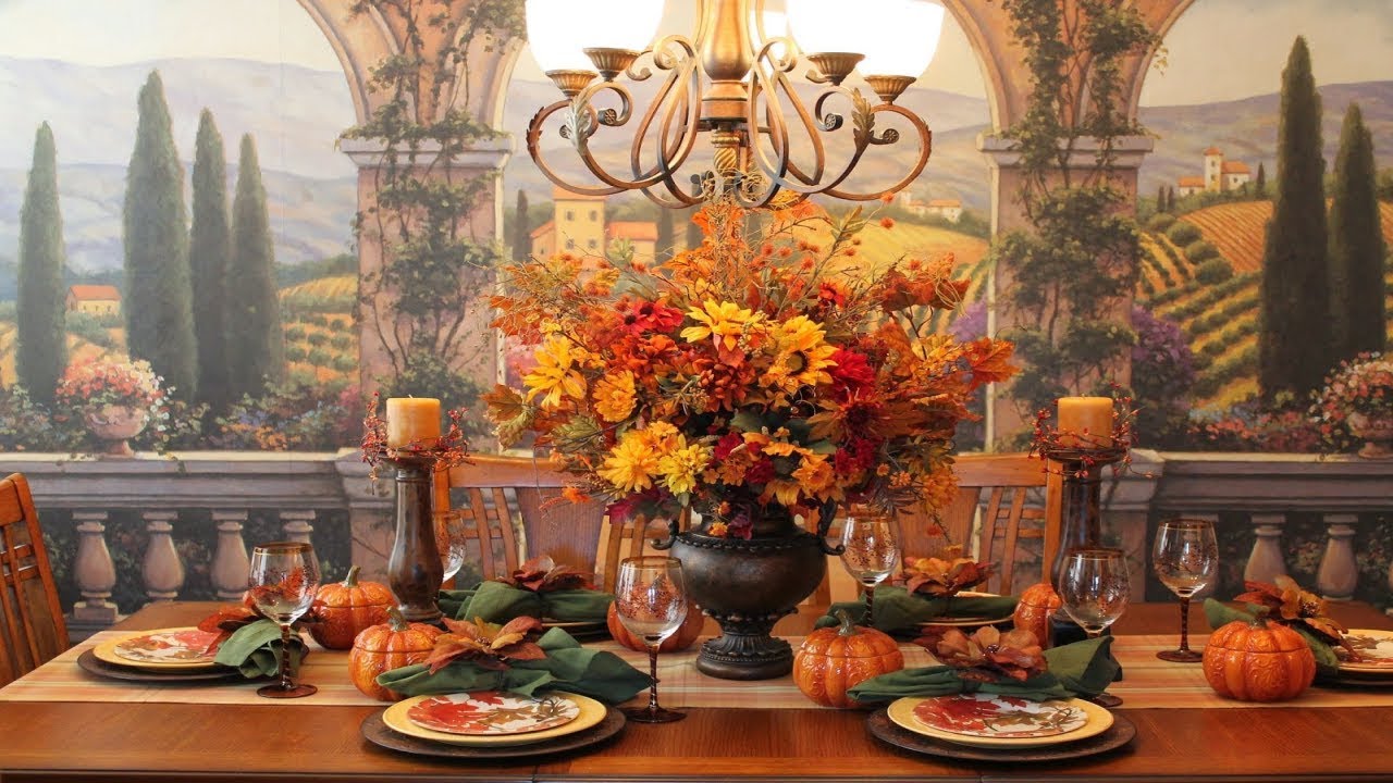 FALL HOME TOUR - FALL DECOR - TUSCAN
