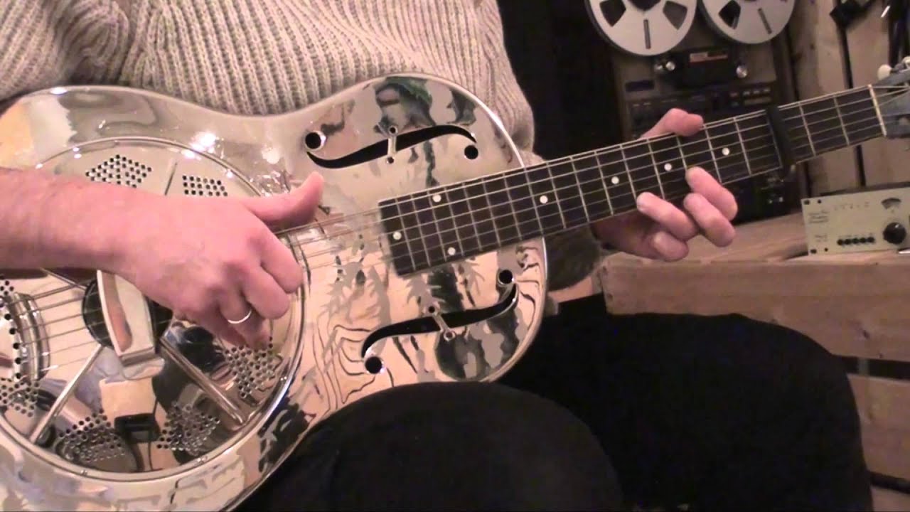 1932 and 1936 National Style-O Resonator guitars