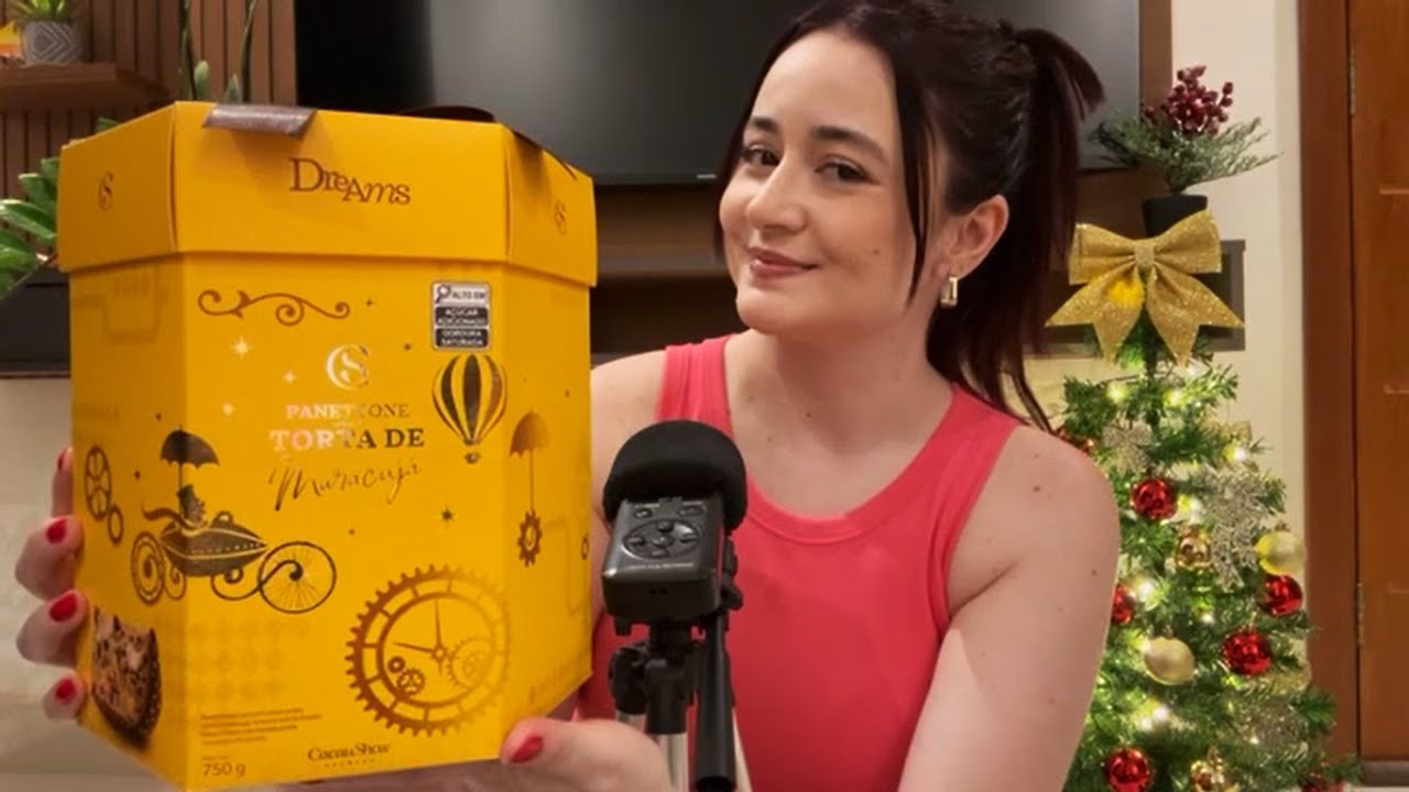 ASMR: COMPRINHAS DE NATAL ✨