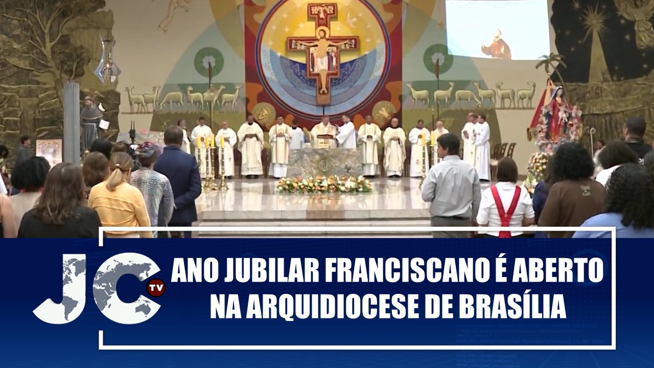Cardeal Paulo Cezar Costa abre o Ano Jubilar Franciscano na Arquidiocese de Brasília – JCTV–09/02/26