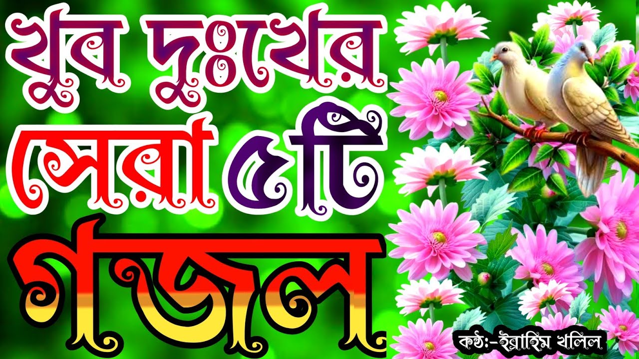 খুব দুঃখের জীবন বদলে দেওয়ার মতো সেরা ৫টি গজল | gojol | new gojol | বিরহের গজল | new islamic song