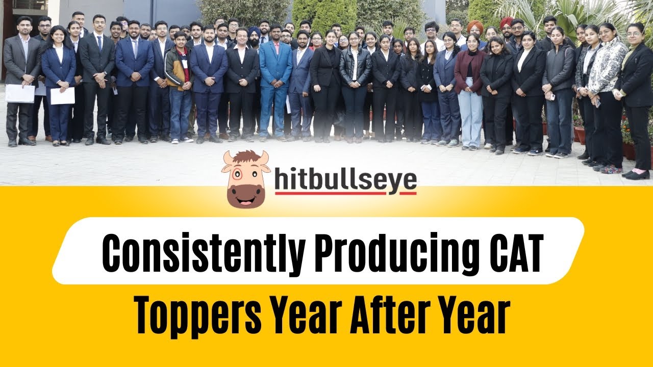 Hitbullseye: A Decade of Excellence in CAT Prep!