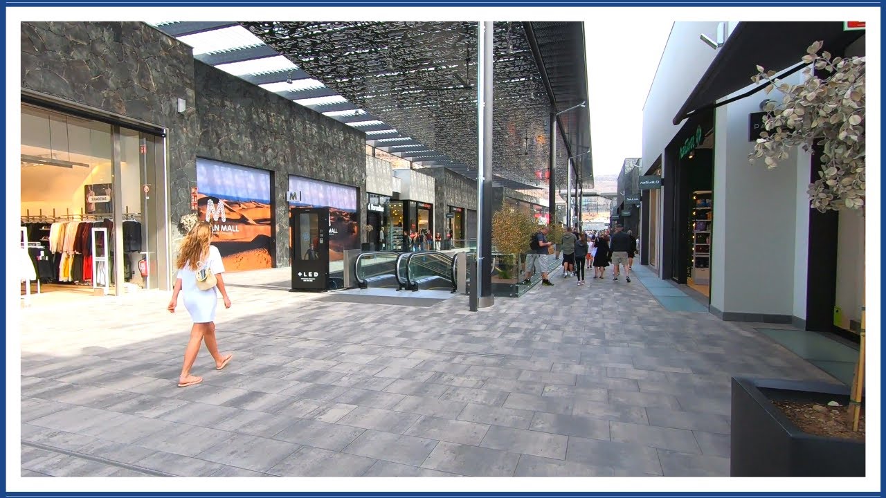 Puerto Rico Shopping Centre Gran Canaria  | Shops, Restaurantes, Bars 👗 Canary Islands 💥