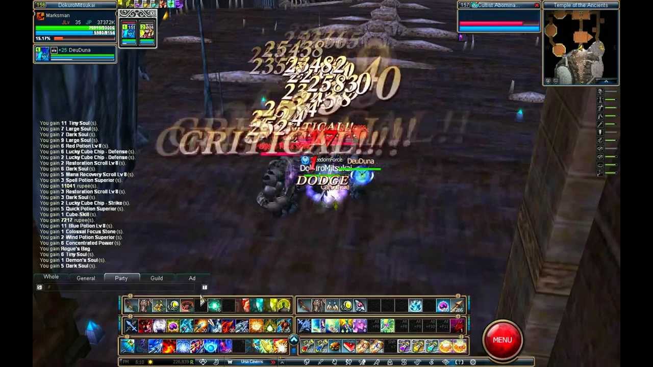 [Request] Rappelz E7.4 - Marksman Steel Cage Farming